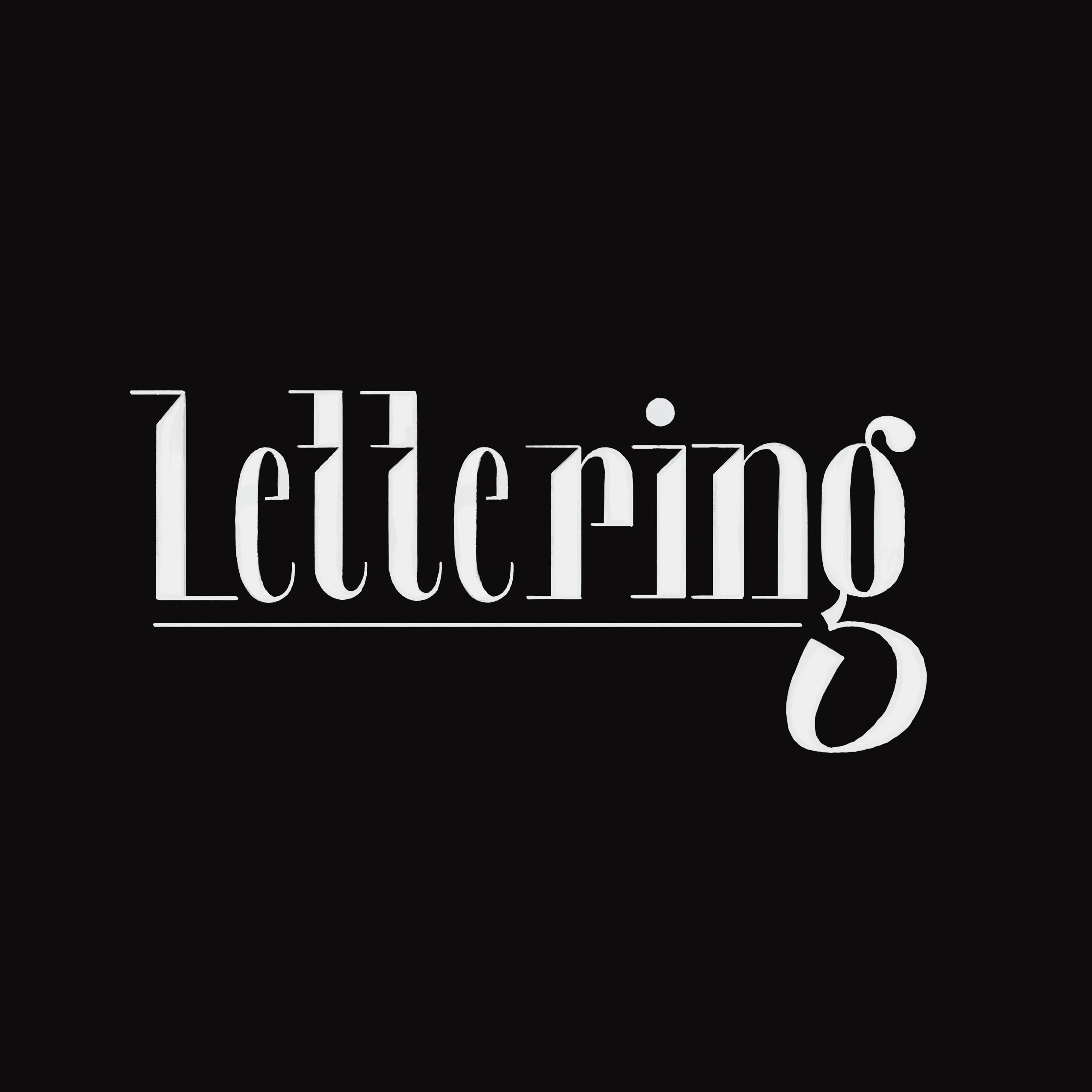 Lettering
